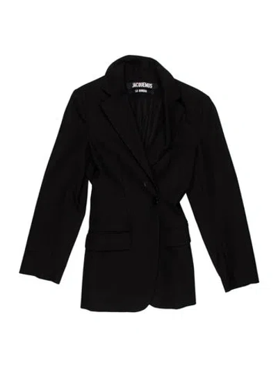 Pre-owned Jacquemus Wool Blazer In Black