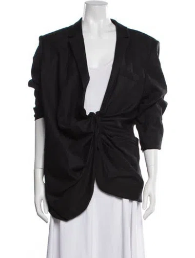 Pre-owned Jacquemus Wool Blazer In Black