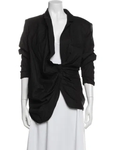 Pre-owned Jacquemus Wool Blazer In Black
