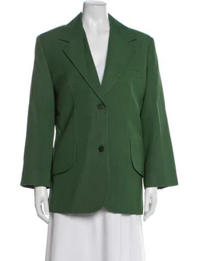 Pre-owned Jacquemus Wool Blazer In Green