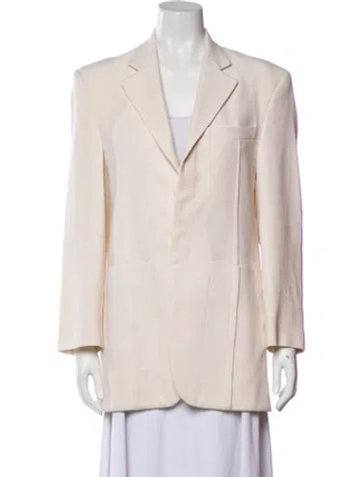 Pre-owned Jacquemus Wool Blazer In Neutral