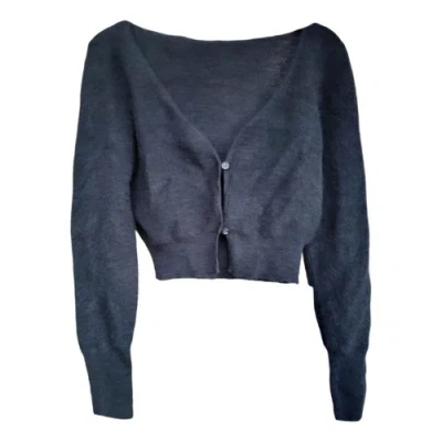 Pre-owned Jacquemus Wool Cardigan In Grey
