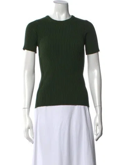 Pre-owned Jacquemus Wool Crew Neck Top In Green