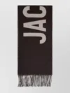 Jacquemus Wool Fringed Rectangular Scarf