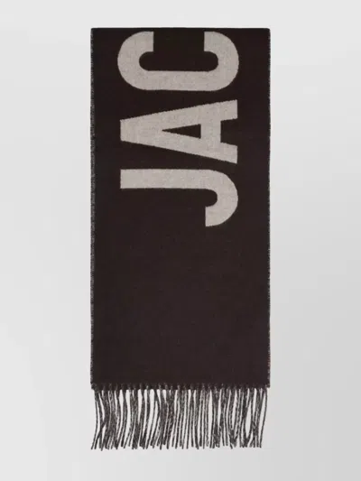 Jacquemus Wool Fringed Rectangular Scarf