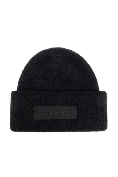 Jacquemus Wool Hat In Black