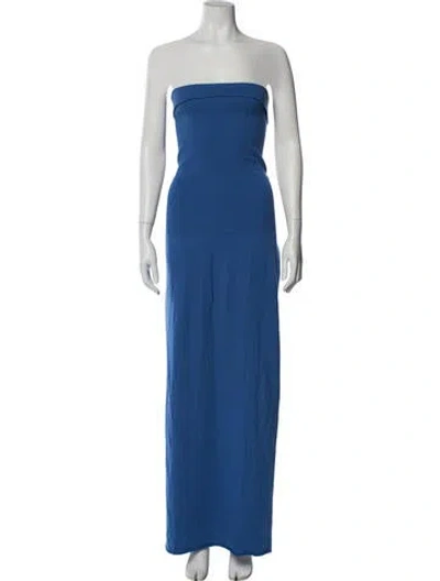 Pre-owned Jacquemus Wool Long Dress In Blue