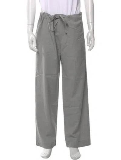 Pre-owned Jacquemus Wool Pants In Gray