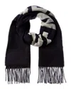 Jacquemus L Scarves, Foulards White/black In Blue
