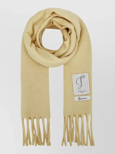 Jacquemus Wool Scarf In Red