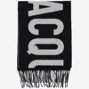 Jacquemus Wool Scarf With Maxi Logo