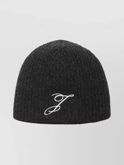 Jacquemus Wool Spiral Beanie Folded Cuff