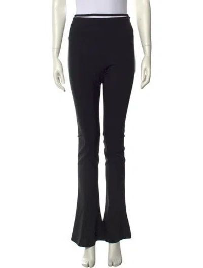 Pre-owned Jacquemus Wool Straight Leg Pants In Black