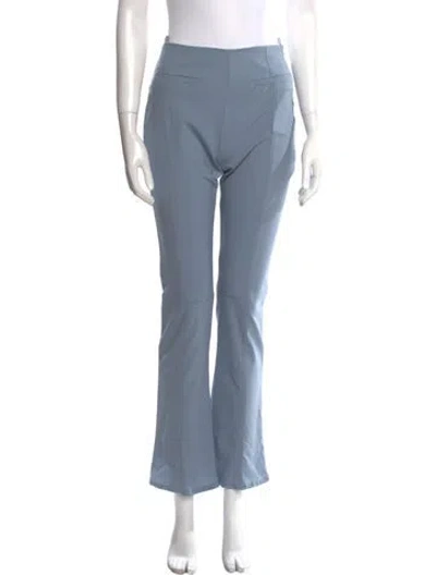 Pre-owned Jacquemus Wool Straight Leg Pants In Blue
