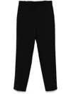 Jacquemus Wool Trousers In Schwarz