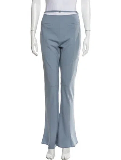 Pre-owned Jacquemus Wool Wide Leg Pants In Black