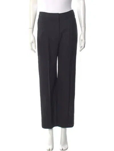 Pre-owned Jacquemus Wool Wide Leg Pants In Gray