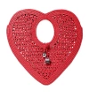 Jacquemus Spiaggia Caur Small Raffia Top-handle Bag In Red