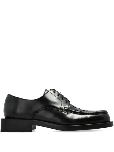 Jacquemus Woven Leather Lace-up Shoes