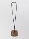 Jacquemus Woven Rectangle Necklace Strap