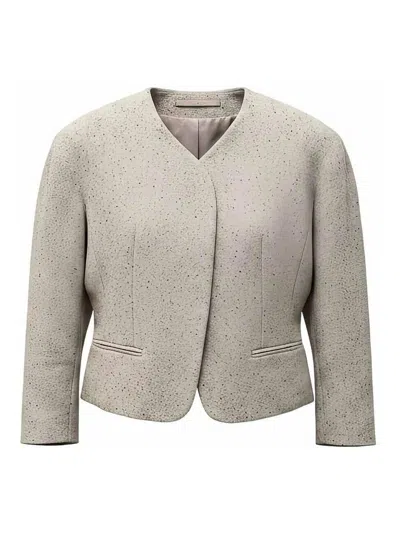 Jacquemus Woven Vest In Gray