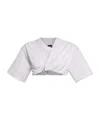 Jacquemus White Le Chouchou 'le T-shirt Bahia' T-shirt In White
