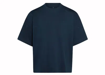 Pre-owned Jacquemus X Nike Logo T-shirt In Dark Navy Blue