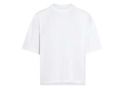 Pre-owned Jacquemus X Nike Logo T-shirt In White