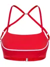Jacquemus X Nike Sports Bra In Red