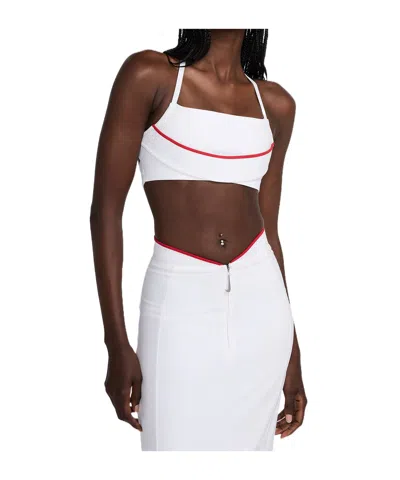 Jacquemus X Nike Sports Bra In White