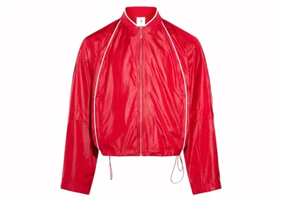 Pre-owned Jacquemus X Nike Track Jacket In Dark Red