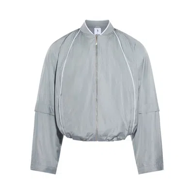 Pre-owned Jacquemus X Nike Track Jacket 'silver' | Men's Size L