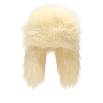 Jacquemus Yellow Hats Women In Neutral