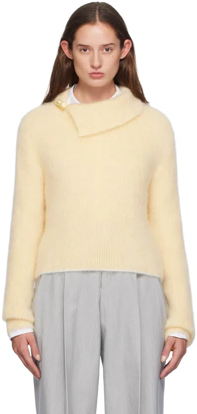 Jacquemus Women Le Pull Marina Sweater In Yellow