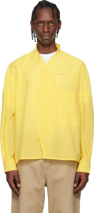 Jacquemus La Chemise Berlingot In Yellow