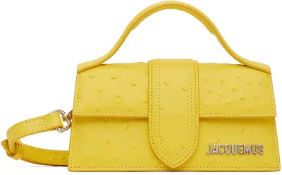 Jacquemus Yellow La Croisière 'the Bambino' Bag In 250 Yellow