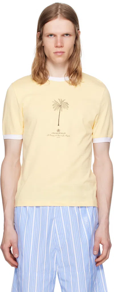 Jacquemus Yellow La Croisière 'the Venice' T-shirt
