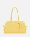 Jacquemus Shoulder Bag 'the Turismo' In Yellow Leather