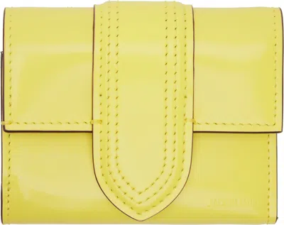 Jacquemus Yellow Les Classiques 'le Compact Bambino' Wallet In 250 Yellow