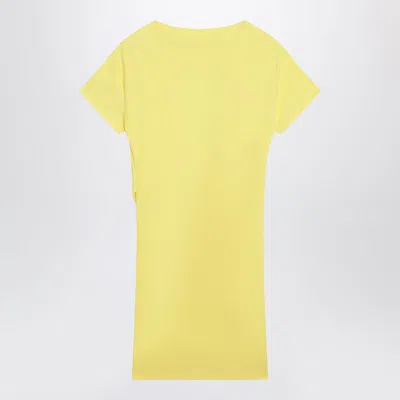 Jacquemus Yellow Mistral Viscose Jersey Dress