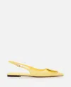 Jacquemus 'pointed Toe Flat Sole Pump With Buckle Detail'