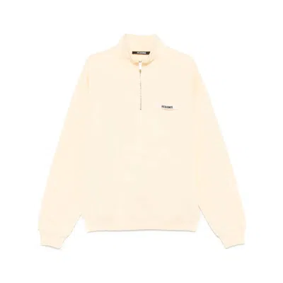 JACQUEMUS JACQUEMUS YELLOW SWEATERS & KNITWEAR - SWEATSHIRTS MEN