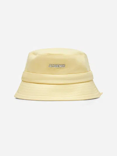 JACQUEMUS YELLOW THE GADJO BUCKET HAT