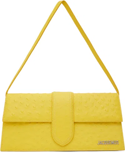 Jacquemus Yellow 'the Long Bambino' Bag In 250 Yellow