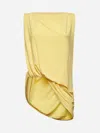 Jacquemus Draped Sleeveless Asymmetric Lightweight Top