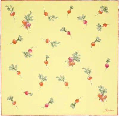 Jacquemus Yellow 'the Radish' Scarf