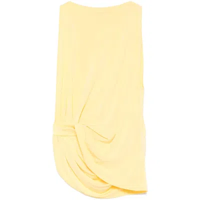 JACQUEMUS YELLOW TOPS