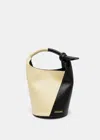 JACQUEMUS JACQUEMUS YELLOW/BLACK LE PETIT TOURNI BUCKET BAG