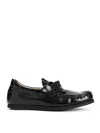 Jacquemus Les Batto Leather Loafers In Black