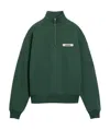 Jacquemus Gros-grain Sweatshirt In Green